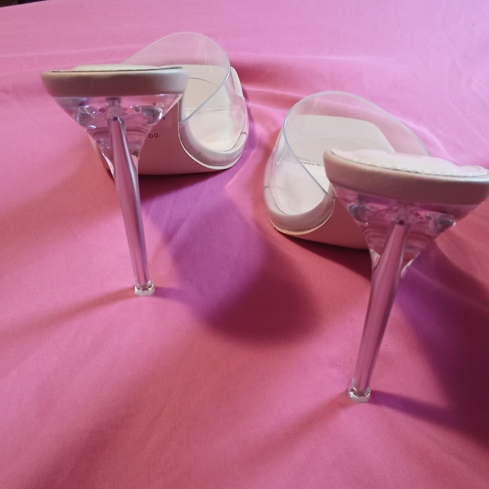 Olivia clear heels - Picture 2 of 4